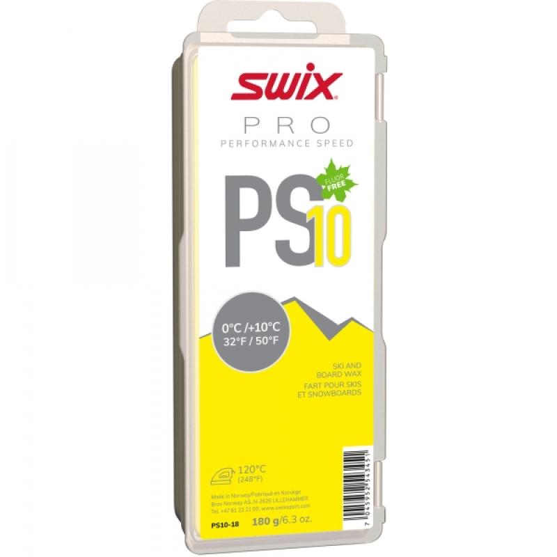 SWIX sklzový vosk Pure speed PS 10 180g