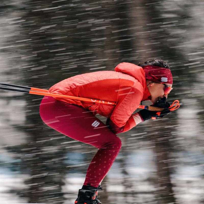 Sportful DORO APEX elasťáky tmavoružové