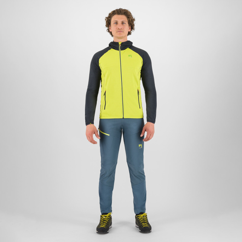 Karpos AMBRIZZOLA FULL-ZIP mikina s kapucňou primrose/vulcan 5
