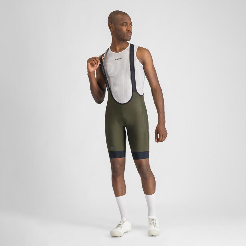 Sportful GIARA 2 kraťasy s trakmi dark green 6