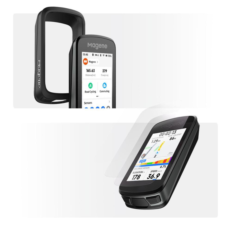 Cyklopočítač MAGENE SMART GPS C606 PRO dotykový USB 7