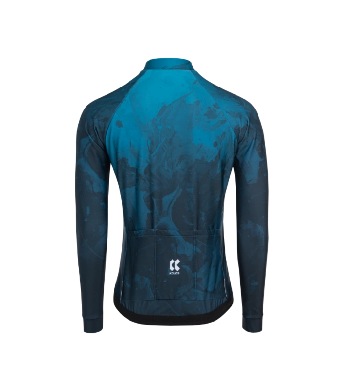 Cyklistický dres KALAS MOTION Z6 dlhý rukáv Forest Green 1