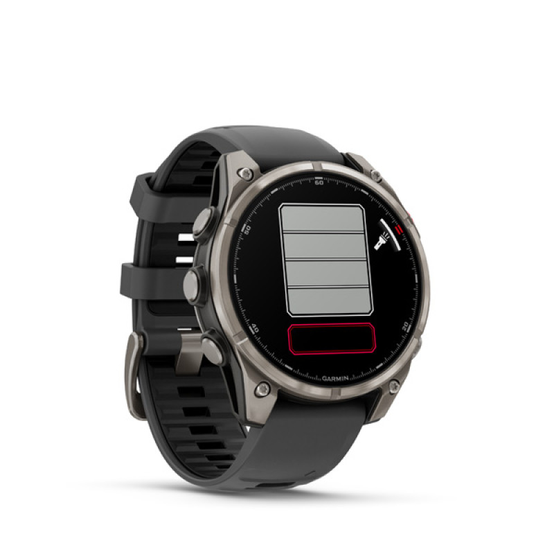 Garmin fenix 8 Pro - 47mm, AMOLED, Sapphire, Titanium, Graphite/Black band 2