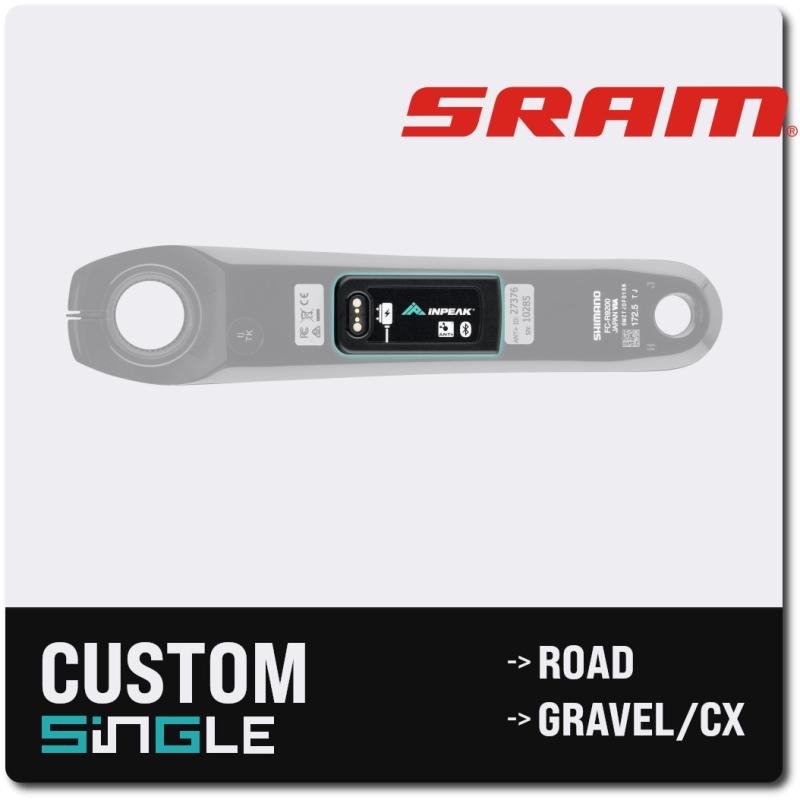 INPEAK Wattmeter-E SRAM ROAD Custom SINGLE