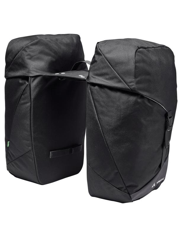 VAUDE dvojitá taška na nosič TwinRoadster, black