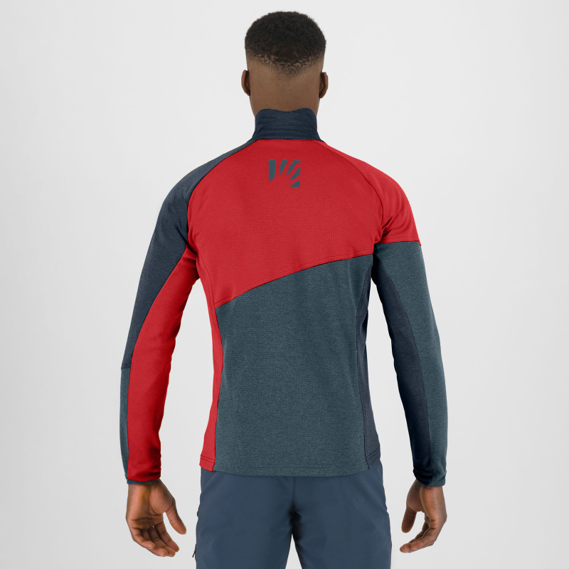 Karpos Federa Mikina Na Zips Stargazer/Midnight/Fiery Red 3