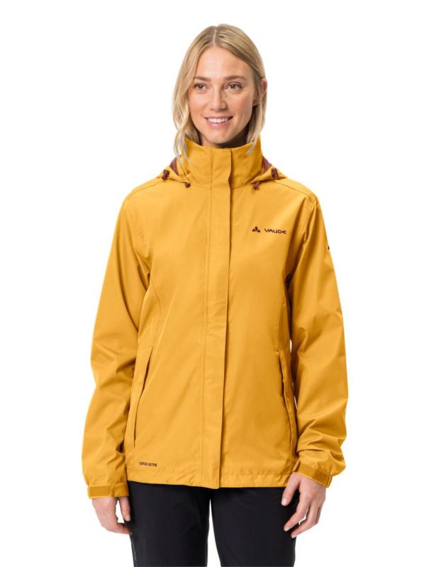 Vaude nepremokavá bunda Escape Light, dámska, burnt yellow 2