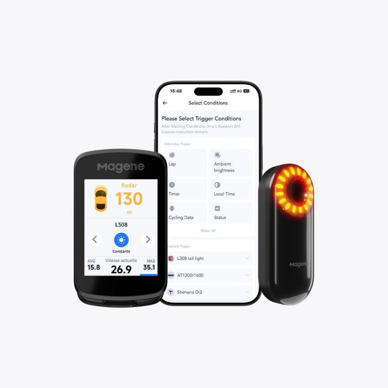 Cyklopočítač MAGENE SMART GPS C606 PRO dotykový USB 9