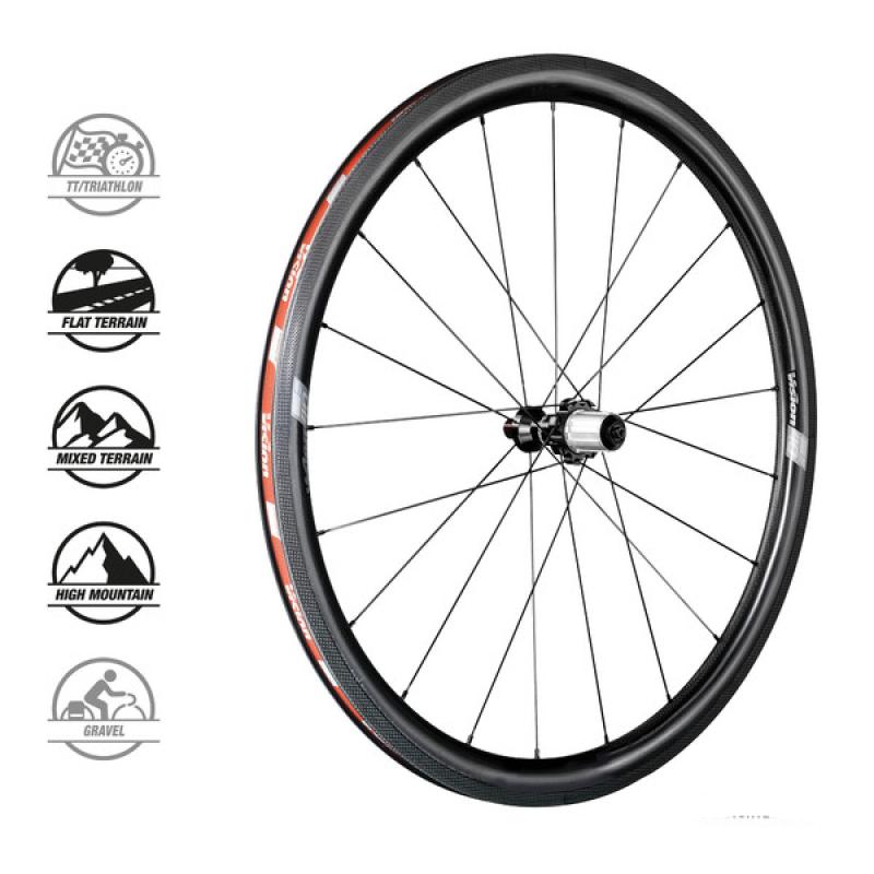 VISION kolesá SC40 RB CH-TL SH11 w/QR A0