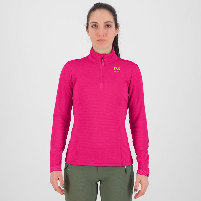 Karpos PIZZOCCO HALF ZIP dámska flíska Pink