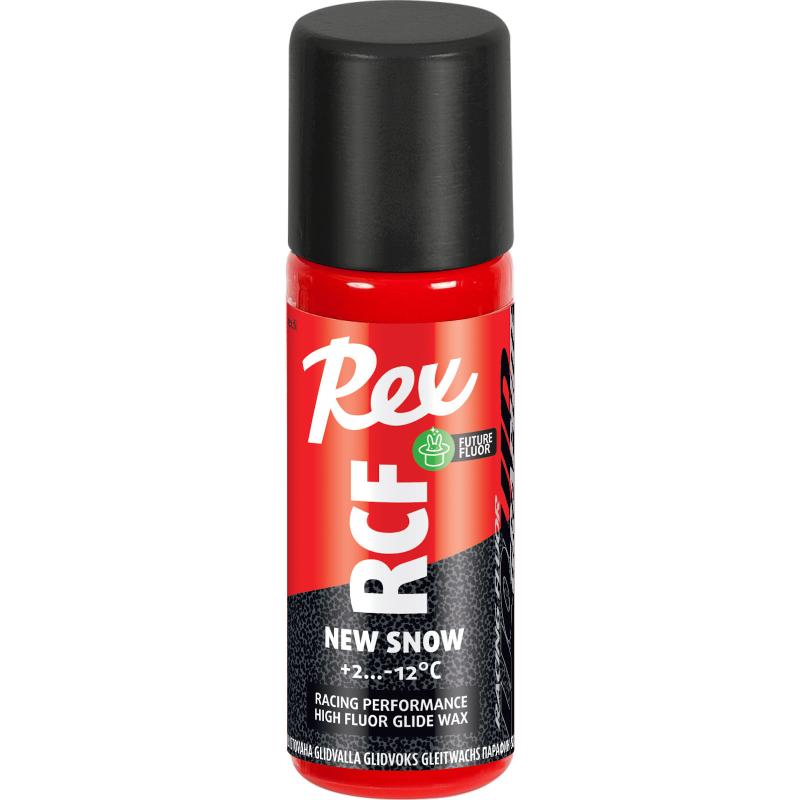 Rex vysokofluórový tekutý vosk RCF grafitový, nový sneh+2...-12 C 60 ml