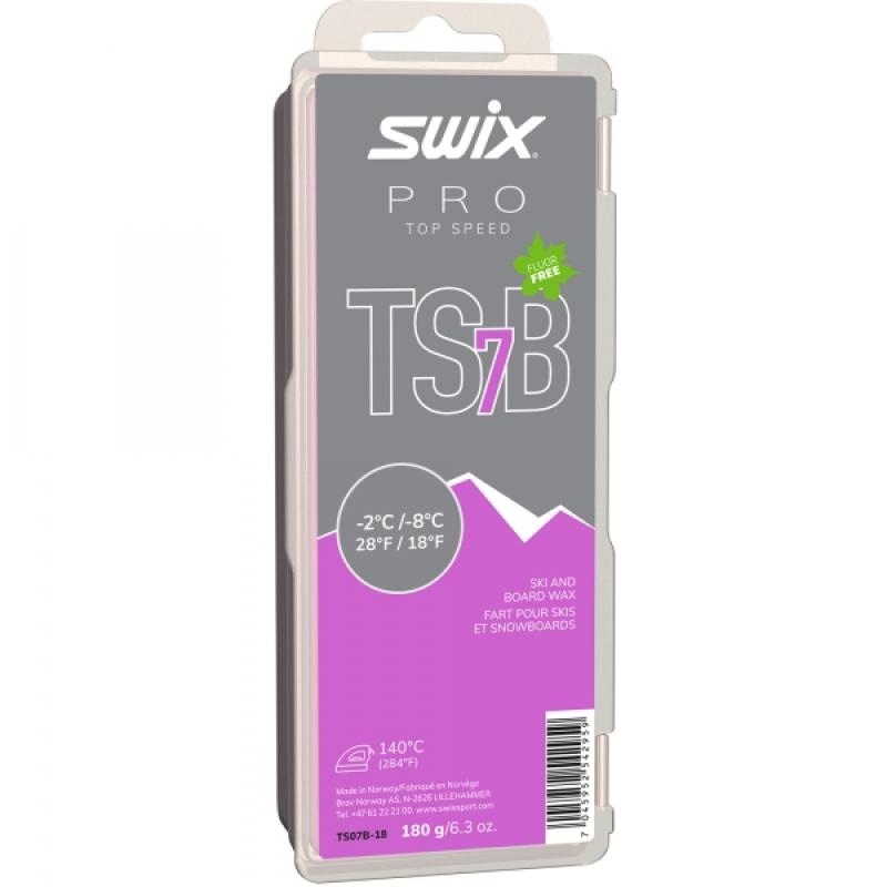 SWIX sklzový vosk Top speed TS 7B 180g