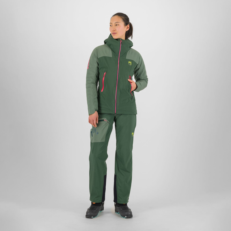 Karpos Valsesia Shell Dámska Bunda Jungle Green/Duck Green 8