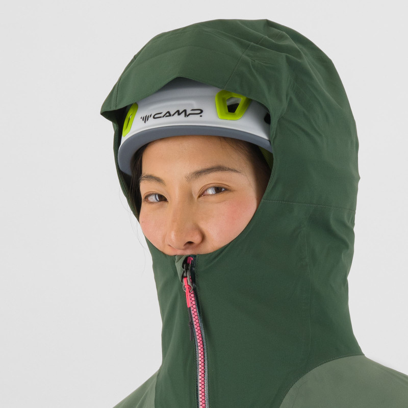 Karpos Valsesia Shell Dámska Bunda Jungle Green/Duck Green 7
