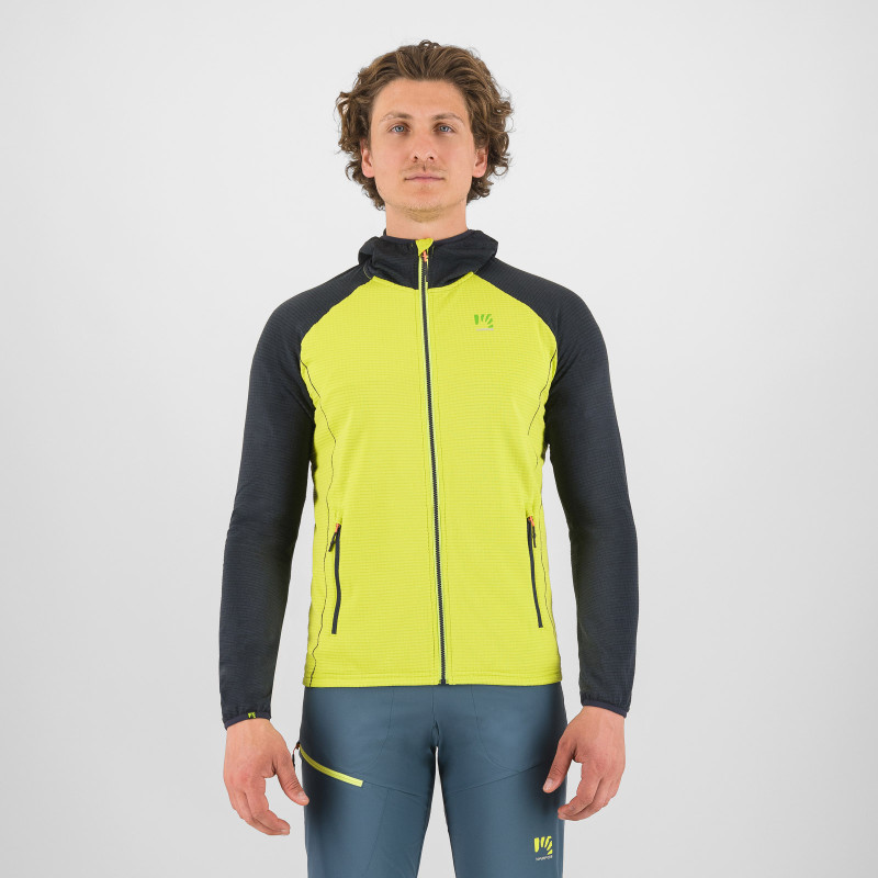 Karpos AMBRIZZOLA FULL-ZIP mikina s kapucňou primrose/vulcan 2
