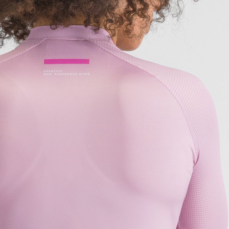 Sportful SUPERNOVA dámsky dres pink lavander 5