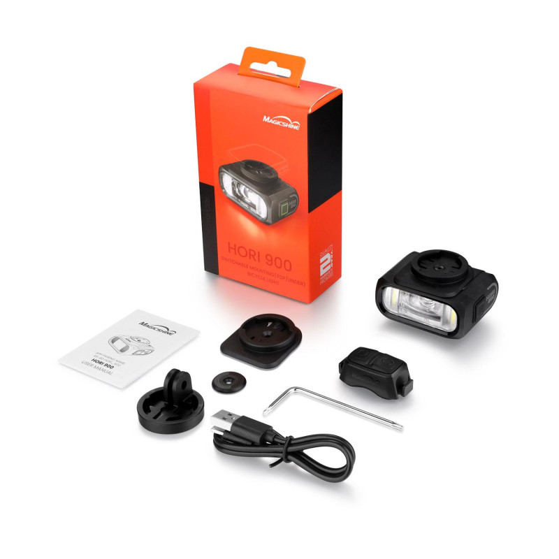 Svetlo MAGICSHINE HORI 900 predné 7f USB čierne 4