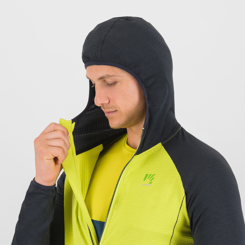 Karpos AMBRIZZOLA FULL-ZIP mikina s kapucňou primrose/vulcan 6