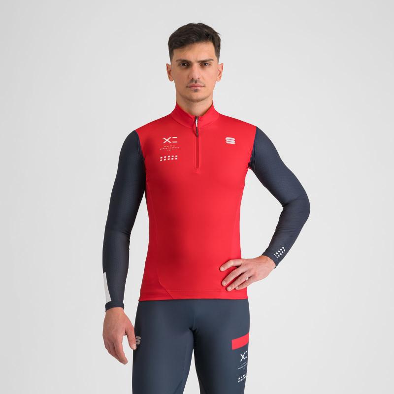 Sportful SQUADRA dres tango red/galaxy blue