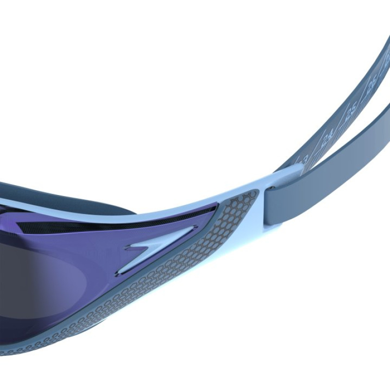 Plavecké okuliare Speedo Fastskin Pure Focus mirror modré 2