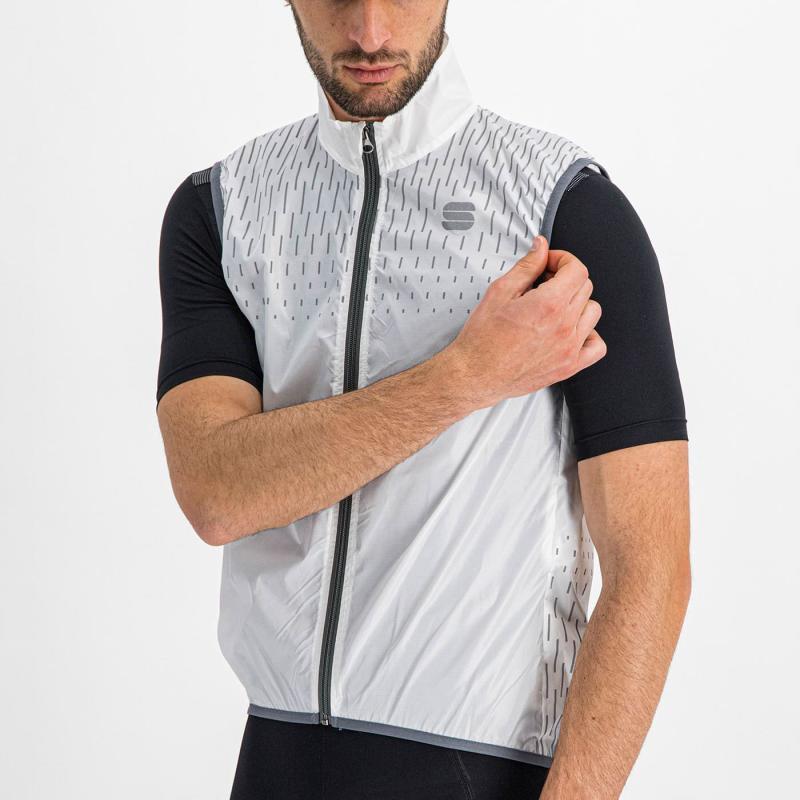 SPORTFUL Reflex vesta biela