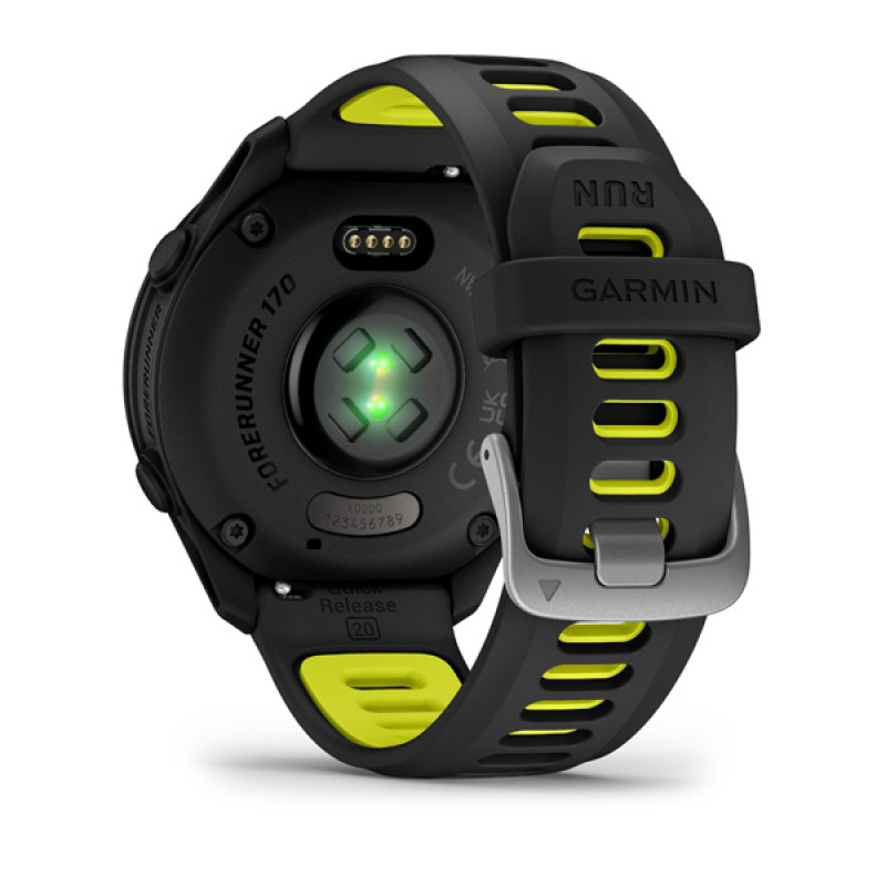 Garmin Forerunner 170, Black/Amp Yellow 7