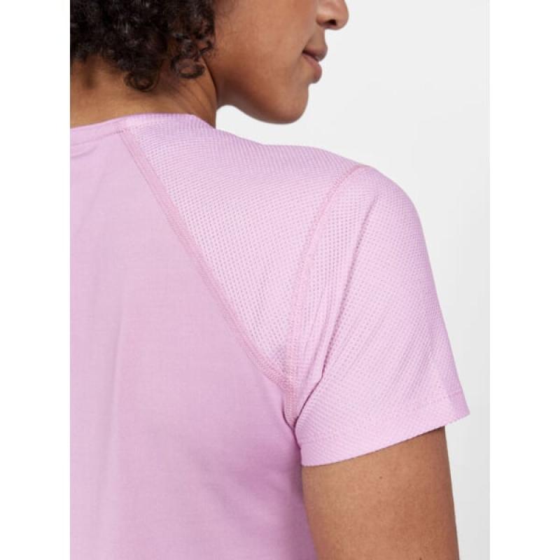 Dámske bežecké tričko CRAFT ADV Essence Slim ružová