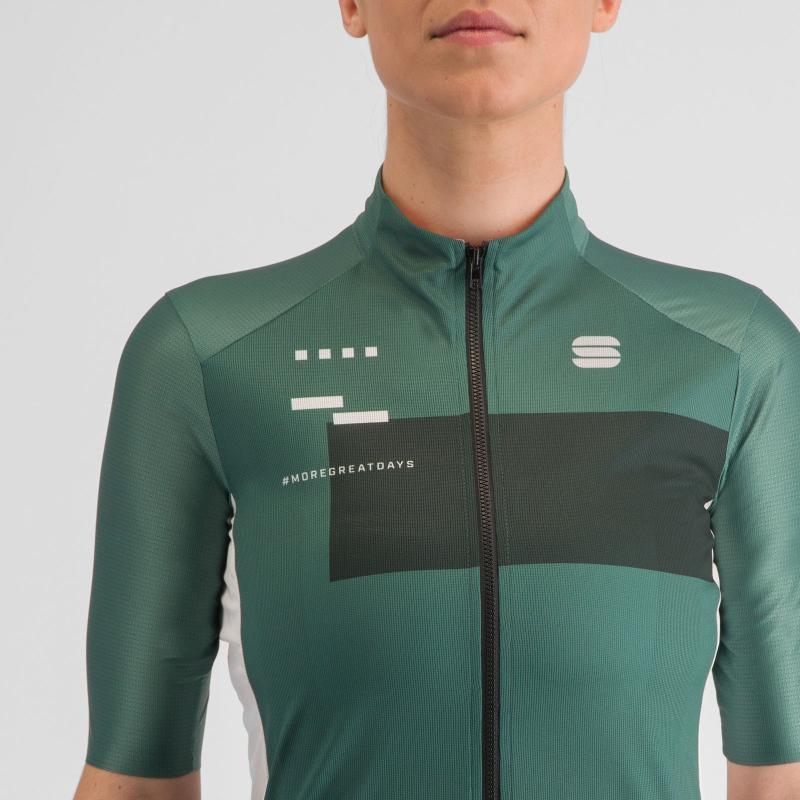 Sportful BREAKOUT SUPERGIARA dámsky dres shrub green