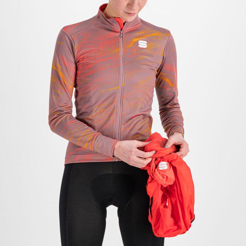 SPORTFUL GIARA LAYER dámska vesta červený grepfruit