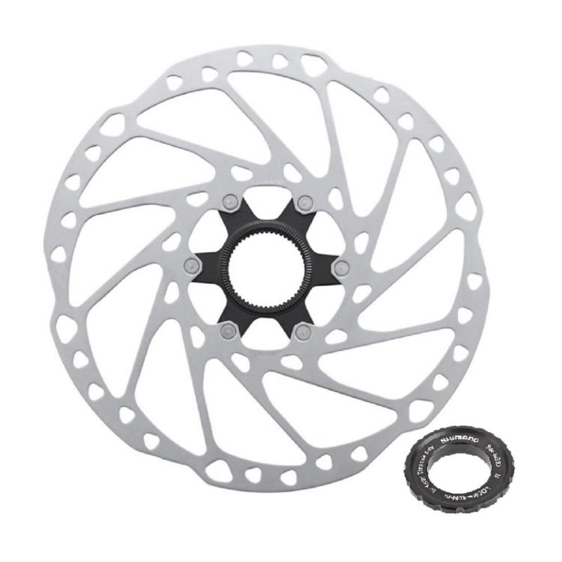 SHIMANO brzdový kotúč RT64 203mm Center Lock (vonk. uťahov.)