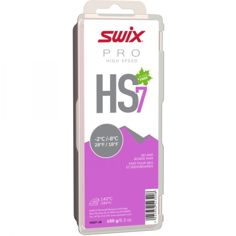 SWIX sklzový vosk High speed HS 7 180g