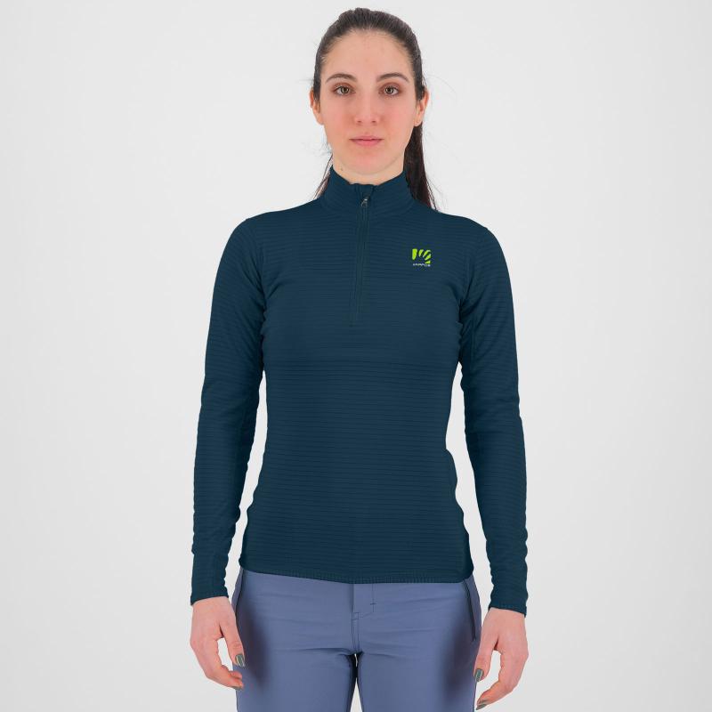 Karpos CRODA LIGHT HALF ZIP dámska flíska Midnight