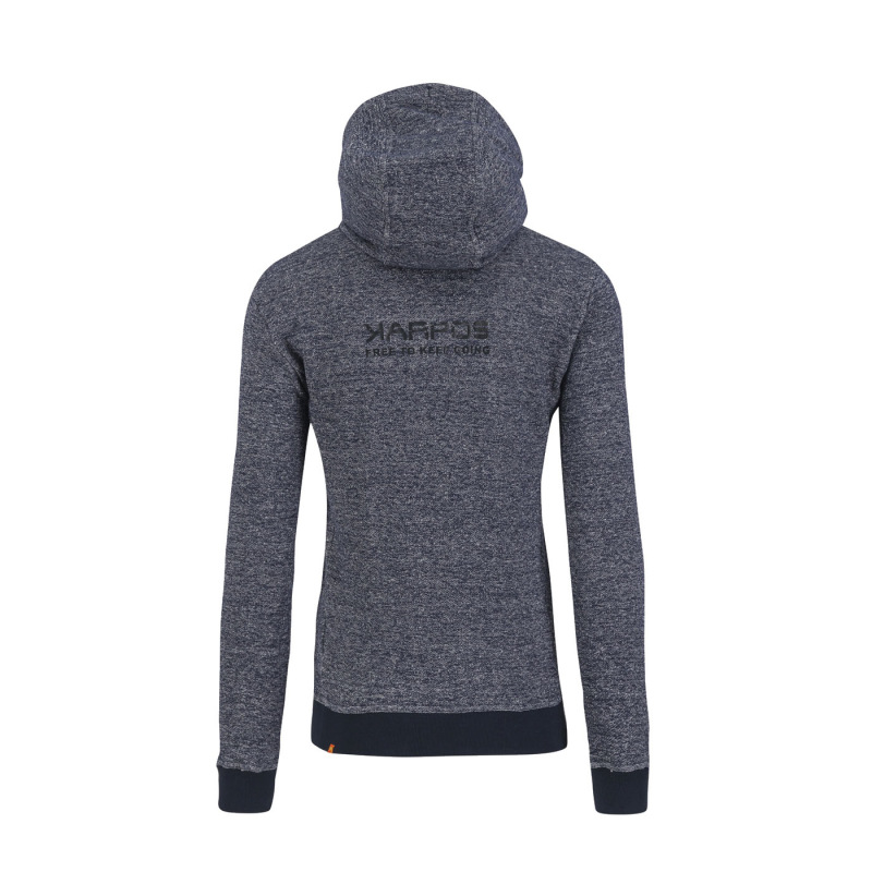 Karpos TOTOGA HEMP mikina so zipsom Sky Captain Melange 1