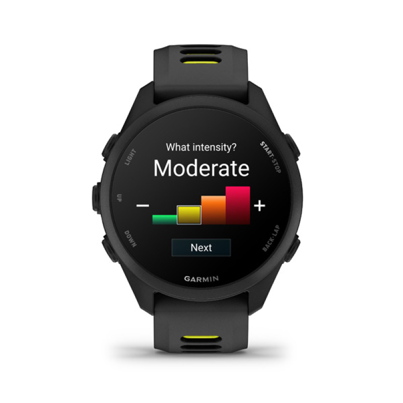 Garmin Forerunner 170, Black/Amp Yellow 3