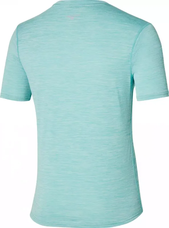 Pánske bežecké tričko MIZUNO CORE RUN TEE aqua