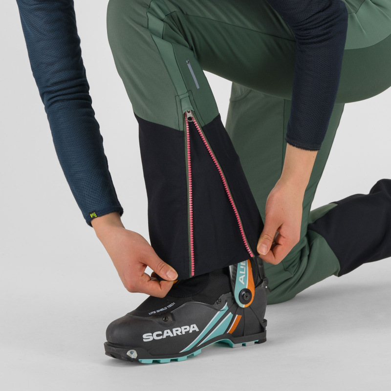 Karpos Alagna Plus Evo Dámske Nohavice Jungle Green/Duck Green 5