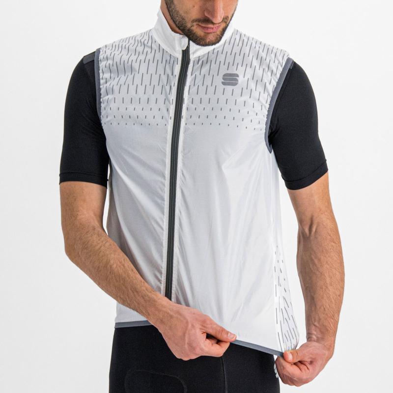 SPORTFUL Reflex vesta biela