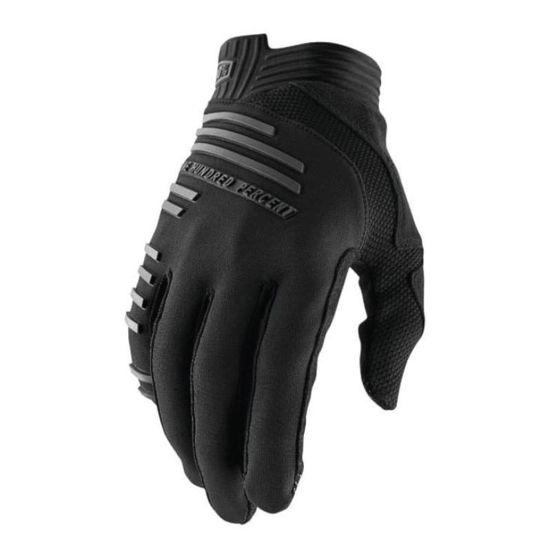 Cyklistické MTB rukavice RIDE 100% R-CORE Čierne