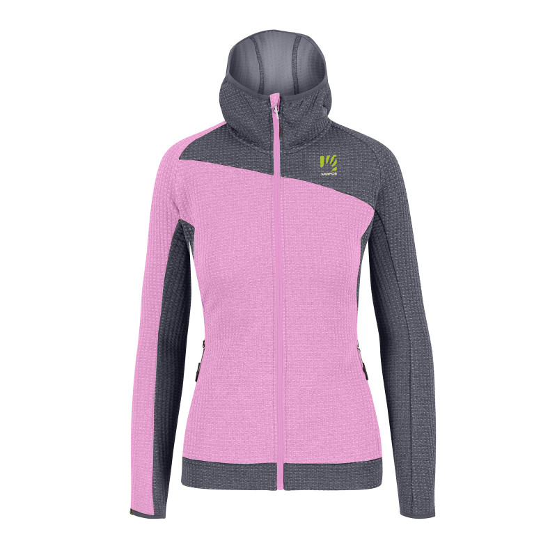 Karpos AVERAU dámska FULL-ZIP mikina s kapucňou bloom/ombre blue