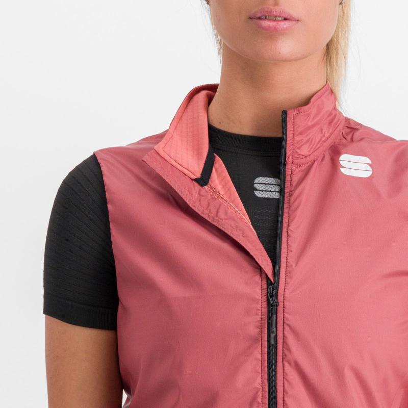 Sportful CARDIO dámska vesta dusty red