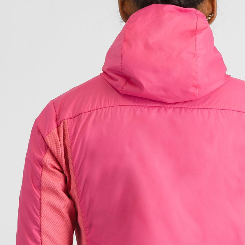 Sportful PUFFY dámska bunda raspberry pink