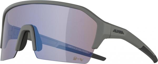 ALPINA Cyklistické okuliare RAM HR Q-Lite V moon-grey