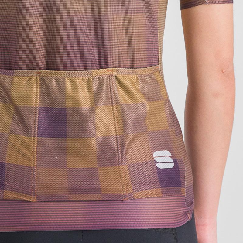 Sportful ROCKET dámsky dres huckleberry papaya