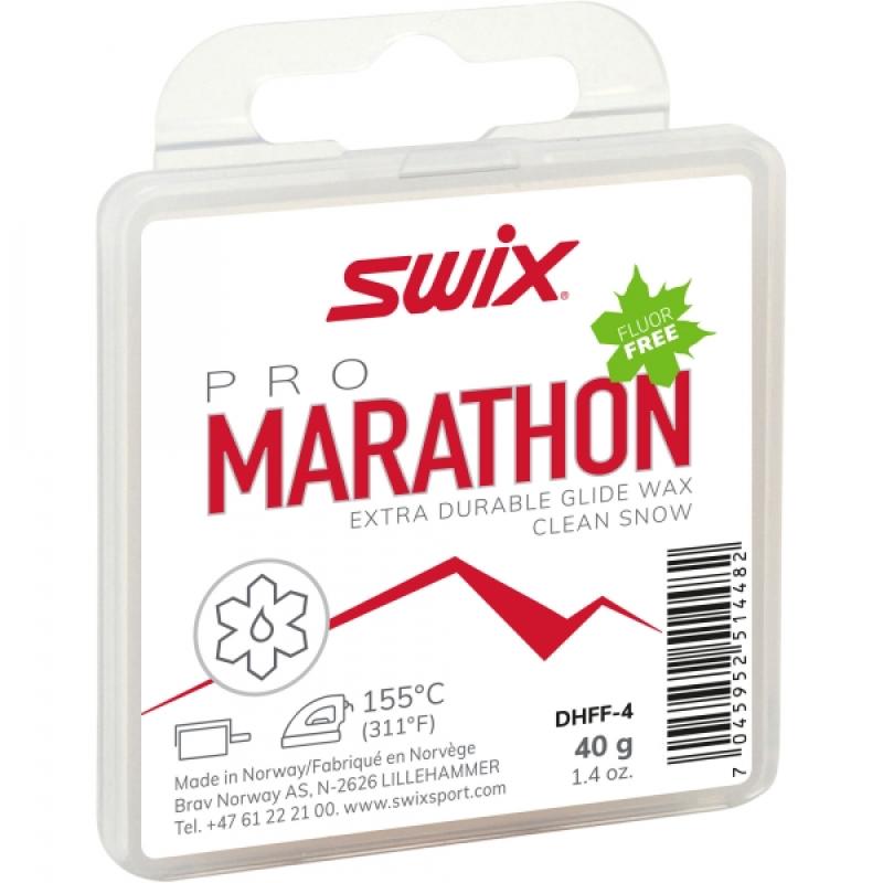 SWIX sklzový vosk Marathon biely 40g