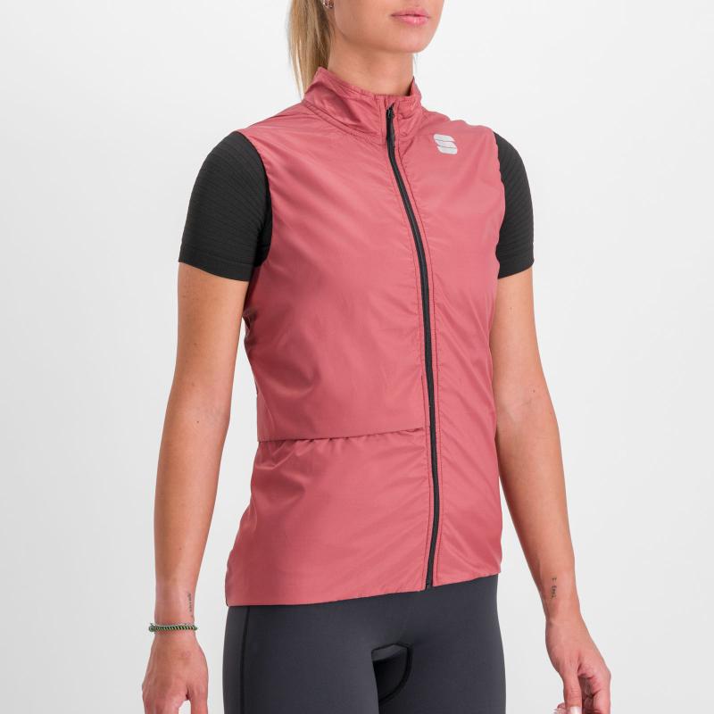 Sportful CARDIO dámska vesta dusty red