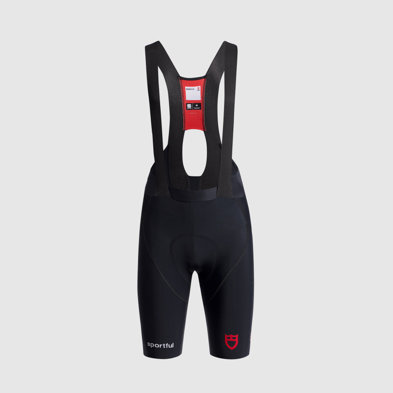 Sportful Tudor Ltd kraťasy s trakmi, čierne
