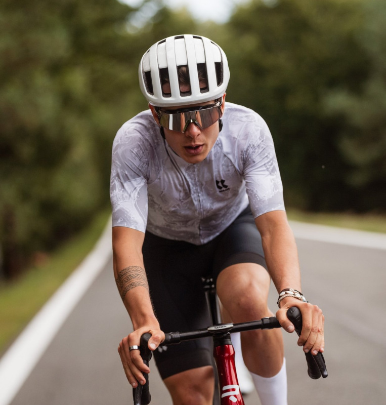 Cyklistický dres MOTION Z6 | Stone Grey 2