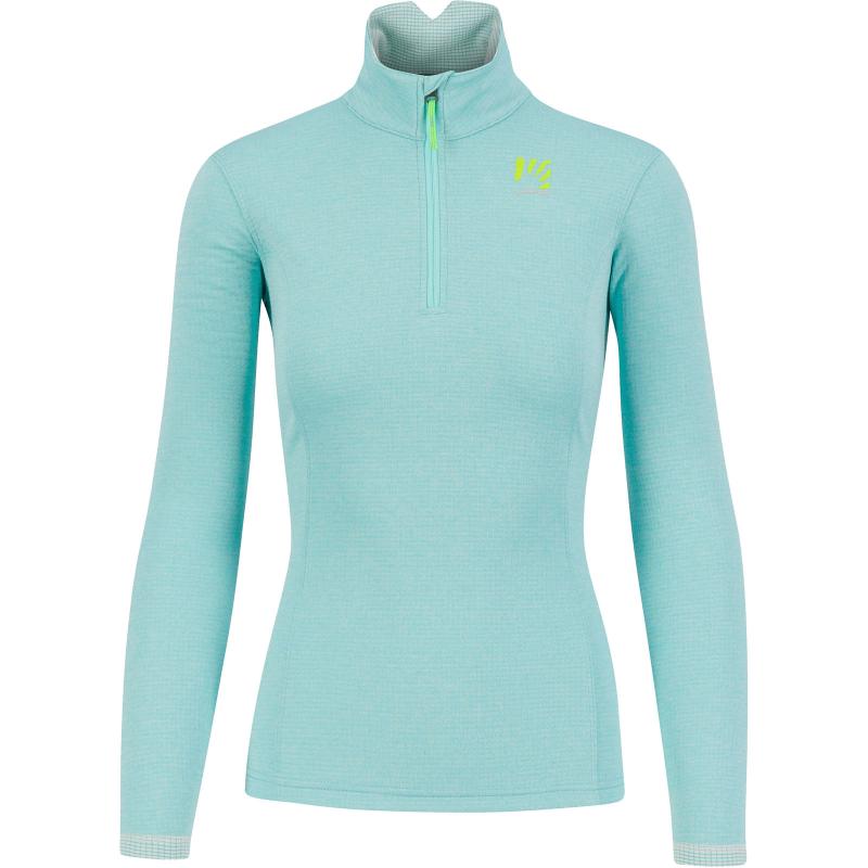 Karpos PIZZOCCO HALF ZIP dámska flíska Aqua Sky