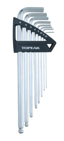 TOPEAK sada imbusových kľúčov DUOHEX WRENCH SET (sada 8 ks)