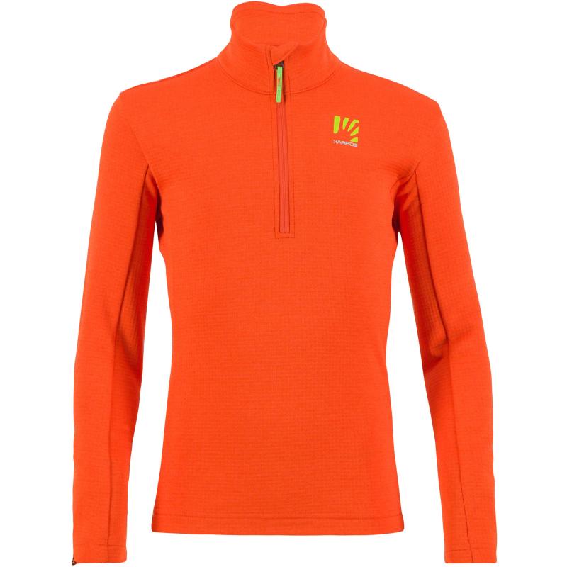 Karpos PIZZOCCO KID HALF-ZIP flíska Spicy Orange